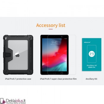 Nillkin Bumper atverčiamas smūgiams atsparus dėklas (Apple Ipad 9.7 2017/2018)